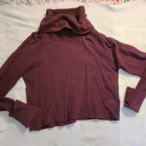 Maroon Turtle neck sweater